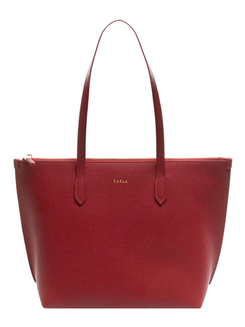 FURLA CLASSIC Bolso de compras de cuero laca - Bolsos Mujer
