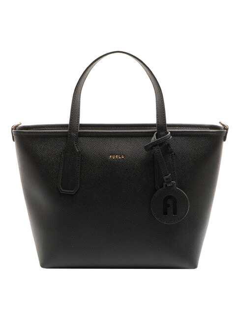 FURLA CLASSIC Bolso de mano, shopper de piel negro - Bolsos Mujer