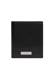 CALVIN KLEIN CK PLAQUE Cartera de cuero vertical - Carteras Hombre