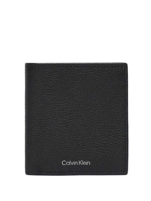 CALVIN KLEIN FOIL EMBOSS  Cartera de cuero vertical En negro - Carteras Hombre