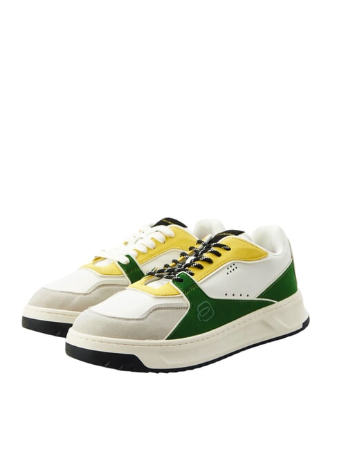 PIQUADRO URBAN  Zapatillas verde/beige - Zapatos Hombre