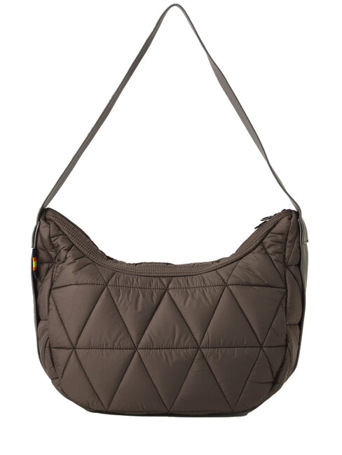 KWAY DIDIANE Bolso de hombro aceituna negra - eco le - Bolsos Mujer