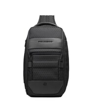 PIQUADRO HEXAGON Mochila de un solo hombro negro - Mochilas para port&aacute;til - 1