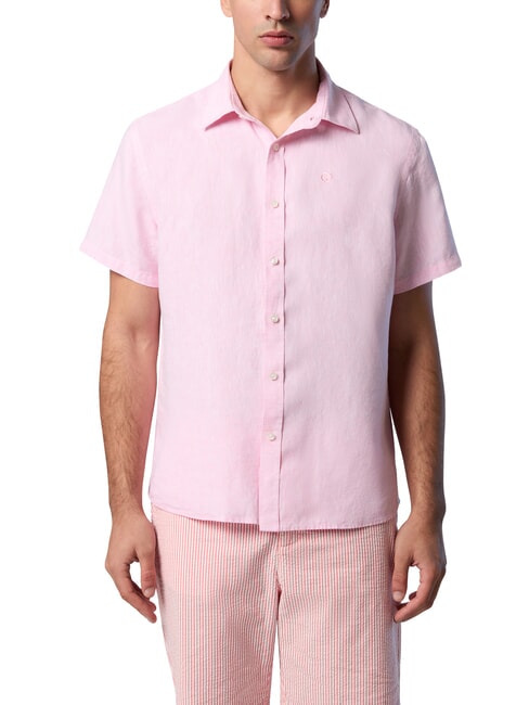 NORTH SAILS N/S Camisa de lino pluma de flamenco - Camisas de hombre