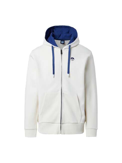 NORTH SAILS LOGO Sudadera con capucha y cremallera completa Malvavisco - Sudaderas