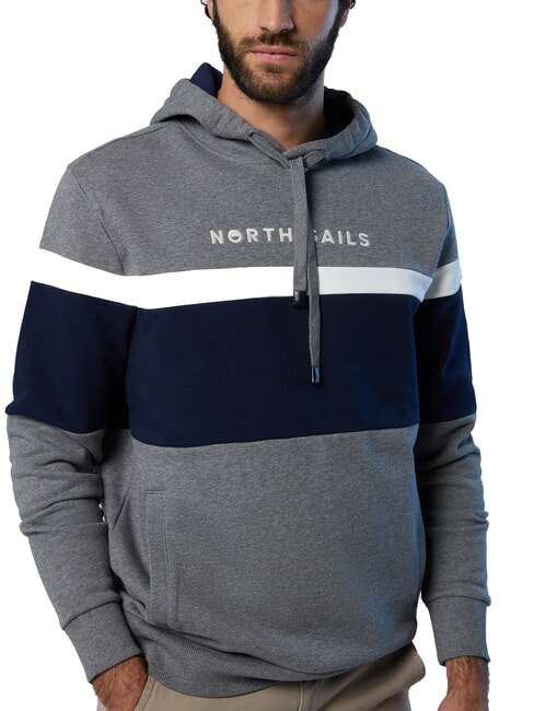 NORTH SAILS GRAPHIC Sudadera mezcla gris medio - Sudaderas