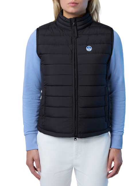 NORTH SAILS GALIA Chaqueta acolchada sin mangas negro - Chaleco de mujer
