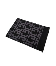 GAUDÌ ESTELLE Bufanda con flecos y logotipo por toda la prenda - Bufandas