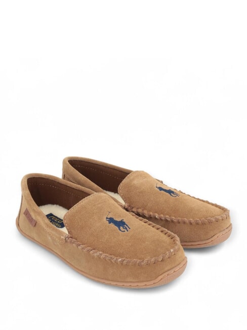 RALPH LAUREN BRENAN  Mocasines pp marrón/crema - Zapatos Hombre