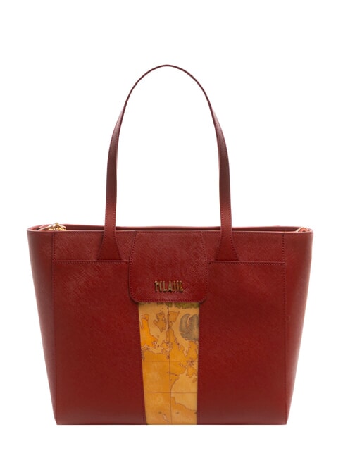 ALVIERO MARTINI PRIMA CLASSE WINDY CITY Bolsa de compras grande arce rojo - Bolsos Mujer