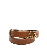 ARMANI EXCHANGE CINTURA Cinturón de cuero reversible - Cinturones