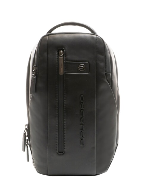 PIQUADRO URBAN Mochila de un solo hombro para hombre con soporte para iPad® negro - Mochilas para portátil