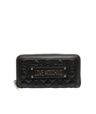 LOVE MOSCHINO QUILTED Cartera grande con cremallera - Carteras Mujer