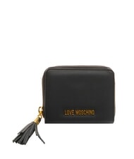 LOVE MOSCHINO ESSENTIAL Cartera pequeña con borla y cremallera - Carteras Mujer