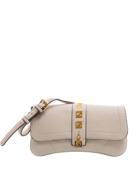 GAUDÌ ELVIRA Bolso de hombro con tachuelas gris - Bolsos Mujer