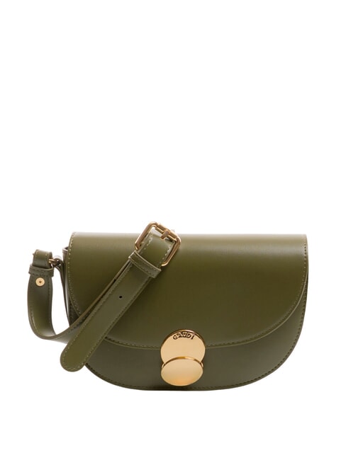 GAUDÌ EVELYN Bolso bandolera pequeño con solapa MILITAR - Bolsos Mujer