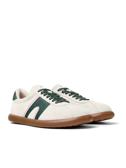 CAMPER PELOTAS SOLLER Zapatillas de piel multicolor blanco natural - Zapatos Mujer