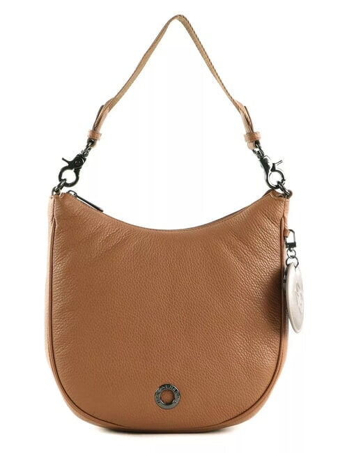MANDARINA DUCK MELLOW LEATHER Bolso bolso de cuero bronceado indio - Bolsos Mujer