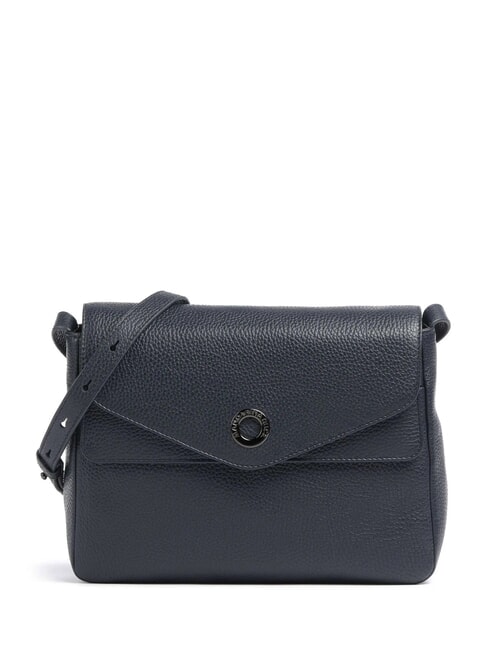 MANDARINA DUCK MELLOW LEATHER Bolso de piel con solapa dressblue - Bolsos Mujer