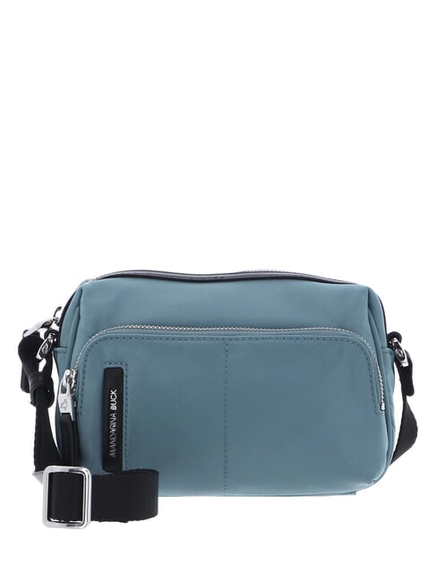 MANDARINA DUCK HUNTER Mini bolso de hombro azul humo - Bolsos Mujer