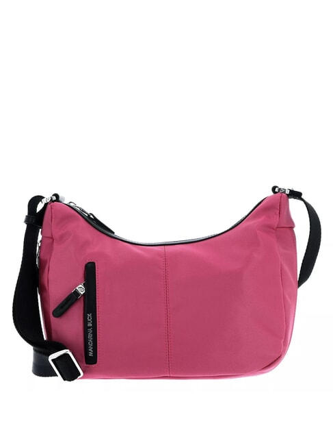 MANDARINA DUCK HUNTER Bolso de hombro expandible rosa frambuesa - Bolsos Mujer