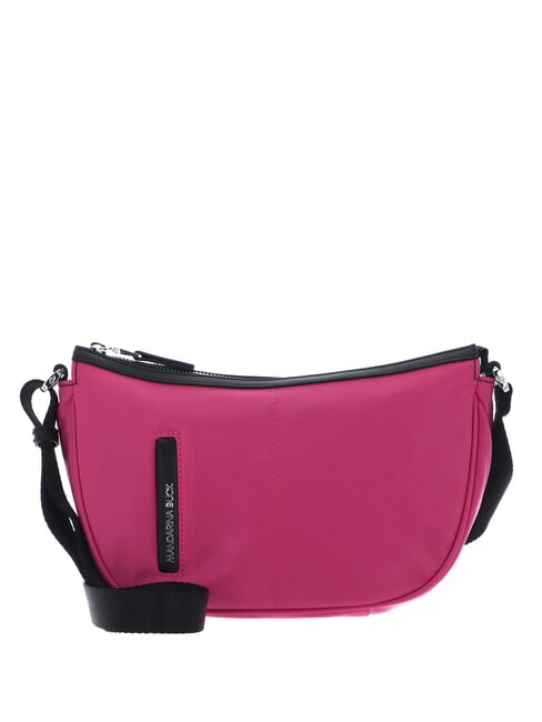 MANDARINA DUCK HUNTER Bolso bandolera de nailon rosa frambuesa - Bolsos Mujer
