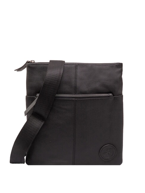 TIMBERLAND KENNEBUNK Bolso de piel con bolsillo negro - Bandoleras Hombre