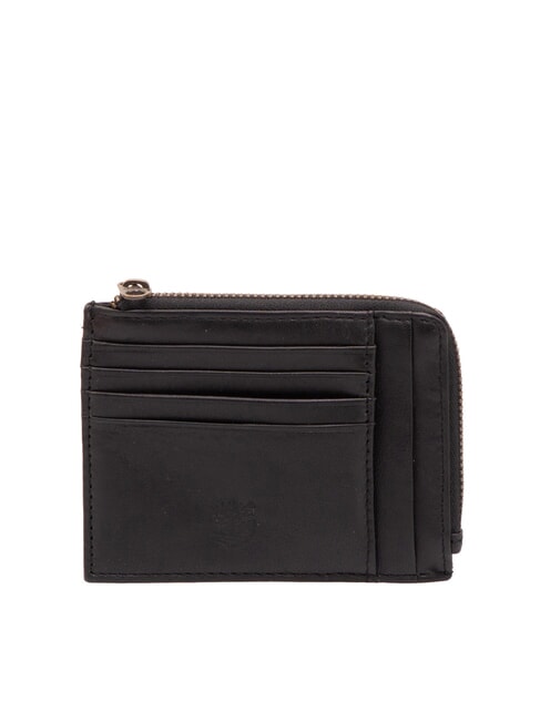TIMBERLAND CLASSIC Tarjetero de piel con monedero negro - Carteras Hombre
