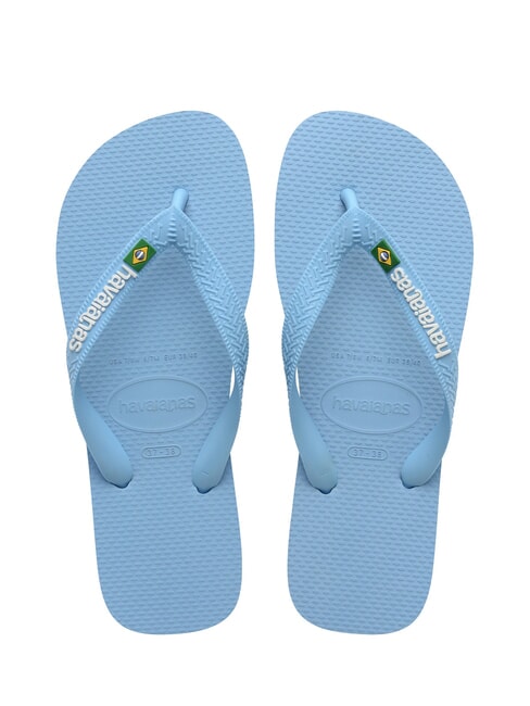 HAVAIANAS BRASIL LOGO Chanclas para hombre lavanda azul/blanco - Zapatos unisex