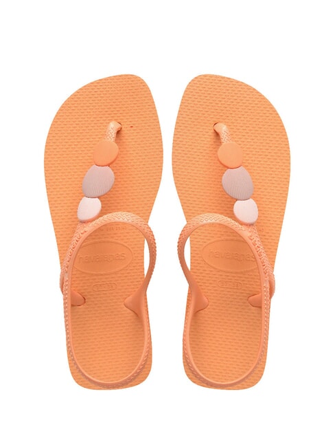 HAVAIANAS FLASH URBAN PLUS sandalias flip flop durazno - Zapatos Mujer