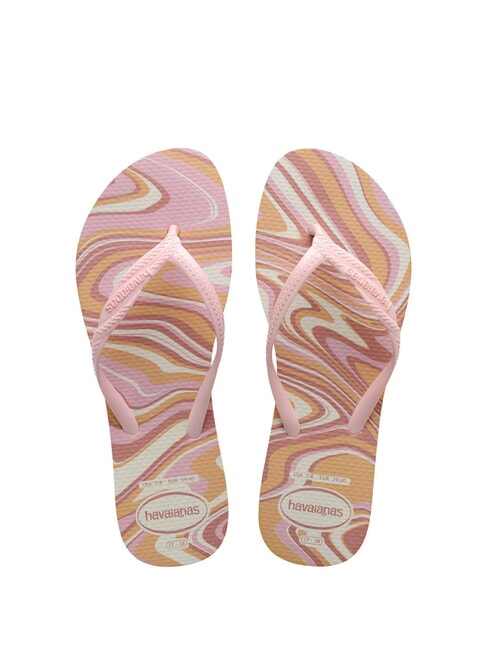 HAVAIANAS FANTASIA STYLE Chanclas blanco/rosa - Zapatos Mujer