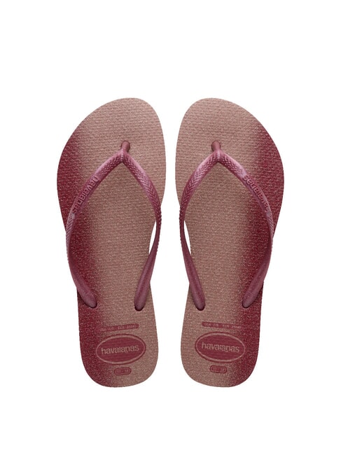 HAVAIANAS SLIM GLOSS Chancletas amaranto - Zapatos Mujer
