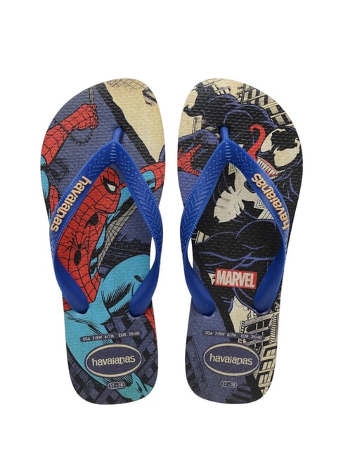 HAVAIANAS TOP MARVEL CLASSICS Chanclas de goma marineblu - Zapatos unisex