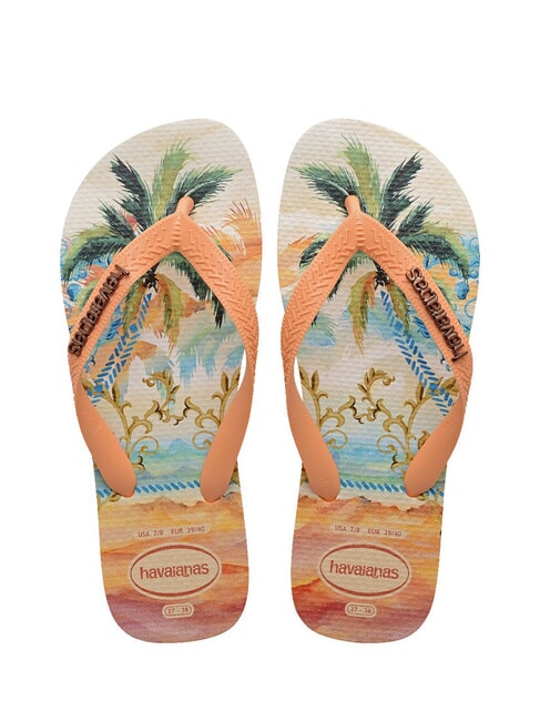 HAVAIANAS TOP TROPICALIA Chanclas durazno - Zapatos Mujer