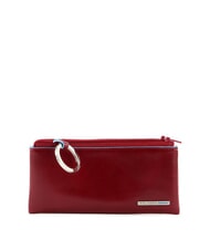 PIQUADRO Llavero PLAZA AZUL, en cuero - Llaveros