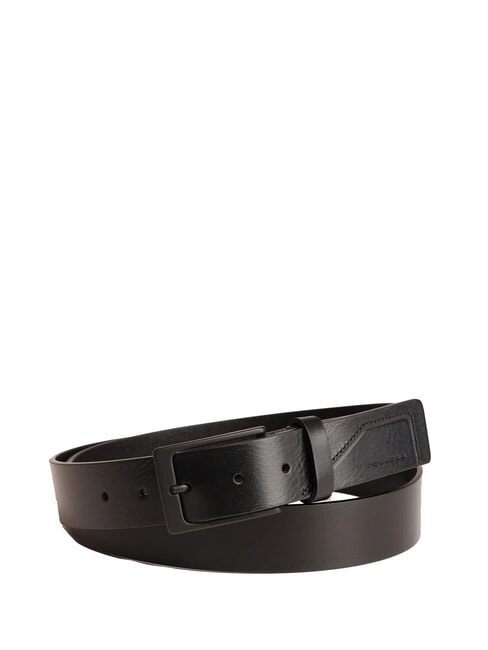 PIQUADRO AYE Cinturón de cuero negro - Cinturones