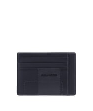 PIQUADRO FINN Tarjetero plano de cuero - Carteras Hombre