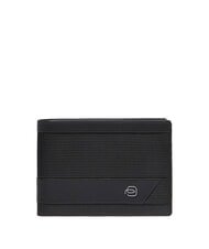 PIQUADRO LIKO Cartera con monedero negro - Carteras Hombre - 1