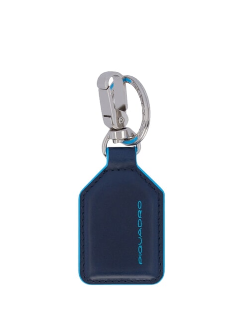 PIQUADRO BLUE SQUARE Llavero con mosquetón azul - Llaveros