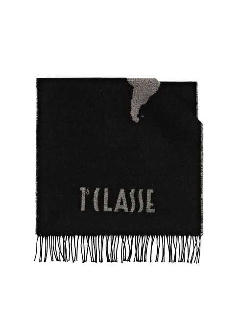 ALVIERO MARTINI PRIMA CLASSE GEO PIENO Bufanda con flecos negro - Bufandas