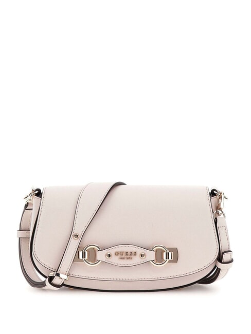 GUESS MIMINA Bolso de hombro con solapa STONE - Bolsos Mujer