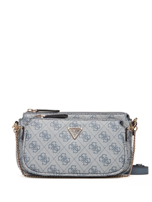 GUESS NOELLE 2 Bolso de hombro logotipo de pizarra - Bolsos Mujer