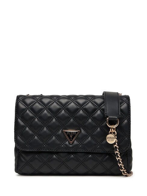 GUESS GIULLY 2 Bolso de hombro NEGRO - Bolsos Mujer