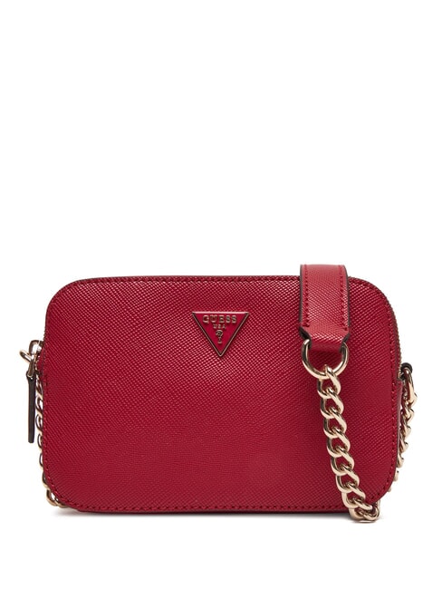 GUESS NOELLE 2  Mini bolso de hombro para cámara granate - Bolsos Mujer