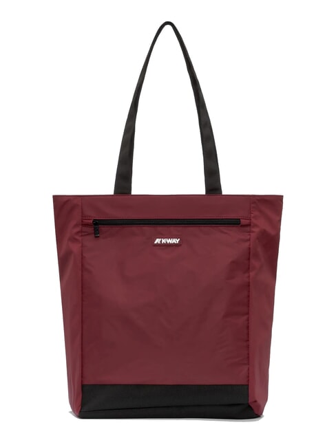 KWAY ELLIANT Bolsa de compras con bolsillo syrah tinto - Bolsos Mujer
