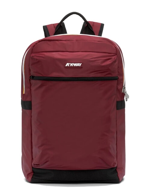KWAY LAON Mochila de nailon syrah tinto - Mochilas Escuela & Tiempo Libre