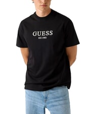 GUESS EMBROIDERY Camiseta de algodón - camiseta