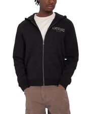 GUESS ZIP BASIC Sudadera con capucha y cremallera completa - Sudaderas