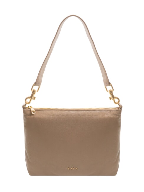 BIASIA WEAVE SMALL Bolso de hombro, con correa para el hombro gris pardo - Bolsos Mujer