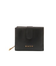BIASIA EDA Cartera compacta de cuero negro - Carteras Mujer - 1